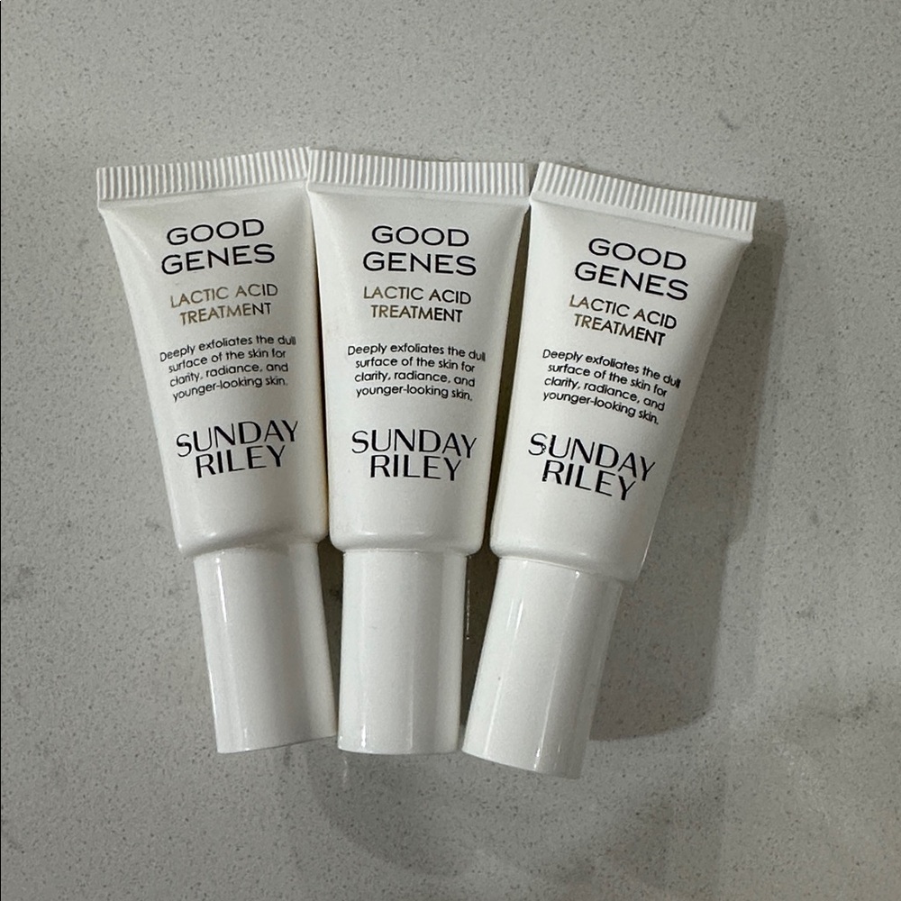 Sunday Riley Good Genes Lactic Acid Treatment Travel Trio.